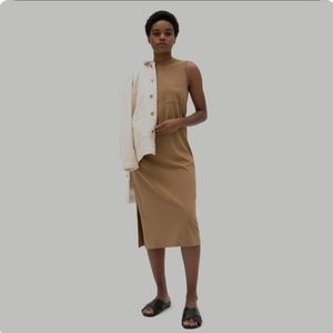 EVERLANE The Long Weekend Tank Dress in hazel